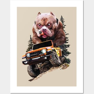 Tough Dog Off-Road Adventure Posters and Art